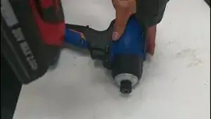 Screw the top shell back on.