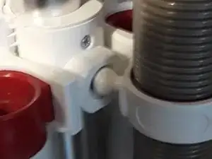 Flexible vacuum hose detaches from wand ...too easily