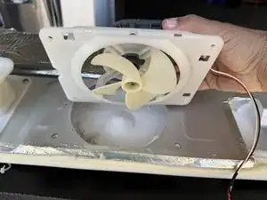 Freezer Compartment Evaporator Fan (Older Model)
