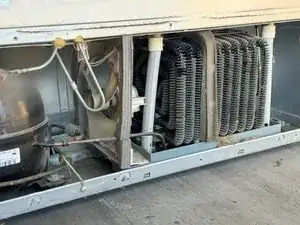 Condensate Drain Tube and Valve (Older Model)