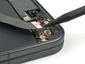 Google Pixel 9 Pro Fold Top Interconnect Cable Disconnection (Outer) Removal